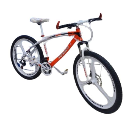 صورة دراجة رياضية مقاس 26 برتقالي